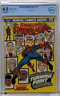 Marvel Comics Amazing Spider-Man #121 CBCS 4.5