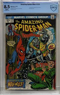 Marvel Comics Amazing Spider-Man #124 125 CBCS 8.5