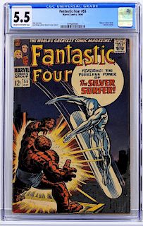 Marvel Comics Fantastic Four #55 CGC 5.5