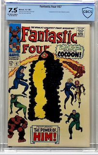 Marvel Comics Fantastic Four #67 CBCS 7.5