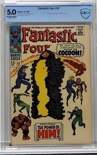 Marvel Comics Fantastic Four #67 CBCS 5.0