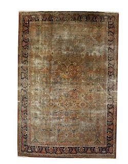 Hand Woven Persian Mahal Rug (8'9" x 12')