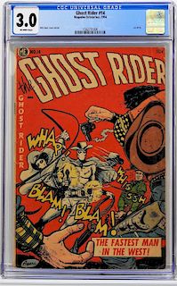 Magazine Enterprises Ghost Rider #14 CGC 3.0