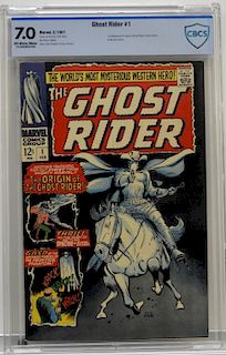 Marvel Comics 1967 Ghost Rider #1 CBCS 7.0