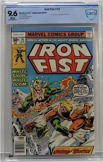 Marvel Comics Iron Fist #14 CBCS 9.6 Newstand Ed.