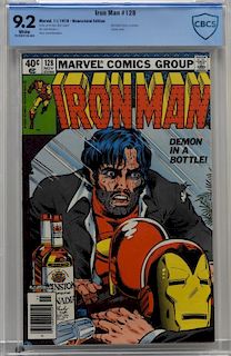 Marvel Comics Iron Man #128 CBCS 9.2 Newsstand Ed.