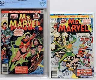 Marvel Comics Ms. Marvel #1 #2 CBCS 6.5