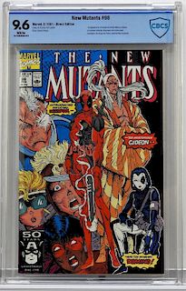 Marvel Comics New Mutants #98 CBCS 9.6