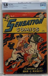 DC Comics Sensation Comics #67 CBCS 1.8