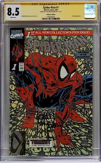 Marvel Comics Spider-Man #1 Platinum CGC Gold 8.5