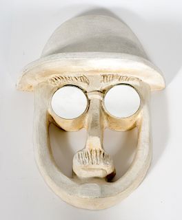 David Gil for Bennington Potters Face Sculpture