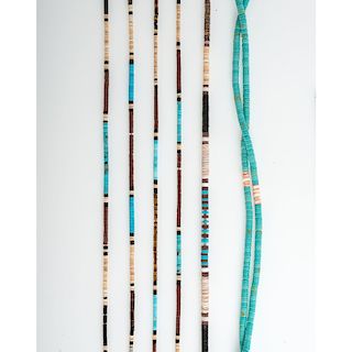 Six Assorted Kewa Necklaces