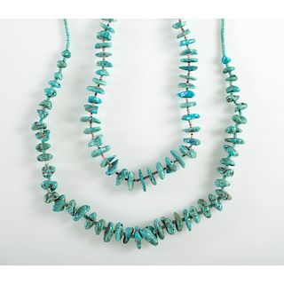 Turquoise Nugget Necklaces