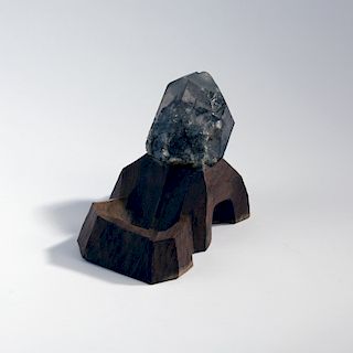 Art object with mountain crystal, 1961