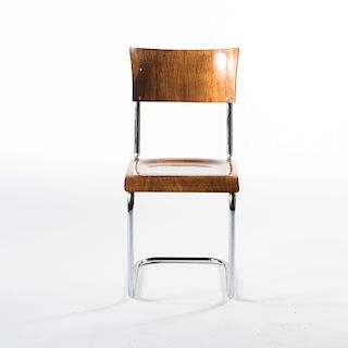 Four 'B 43' chairs, 1935