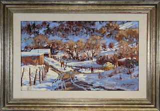Ron Rencher (born 1952) "January Thaw"