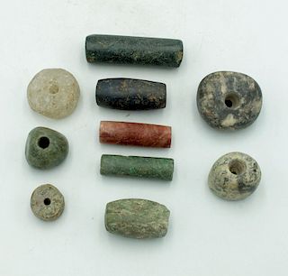 (10) Tairona Beads from Colombia, ca. 1000-1500 AD