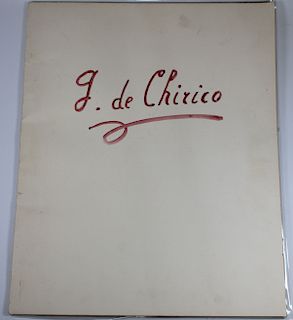 Giorgio de Chirico (Italian 1888-1978) Portfolio