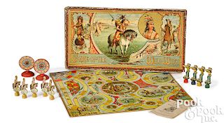 R. Bliss Game of the Wild West board game