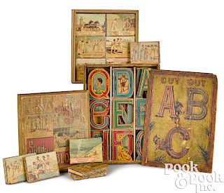 Whitney Reed & Co. Cut Out ABC paper blocks