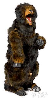 Clockwork fur covered bear