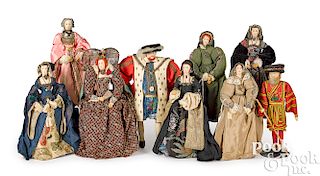 Liberty of London Henry VIII and wives dolls