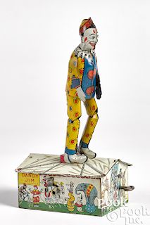 Strauss tin lithograph Dandy Jim the Clown Dancer
