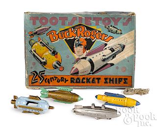 Tootsietoy's Buck Rogers Rocket Ships
