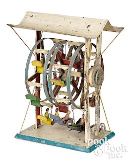 Double Ferris wheel steam toy accessory