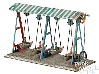 Wilhelm Krauss boat swing steam toy accessory