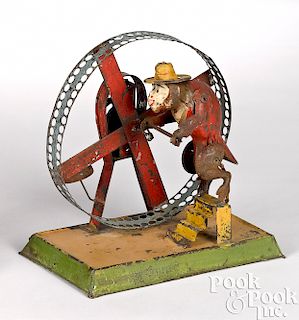 Bing monkey turning wheel steam toy accessory