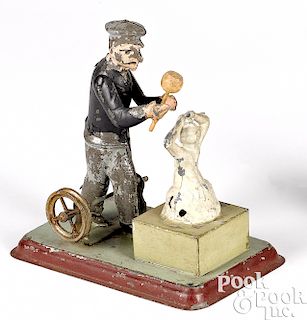 Wunderlich tin sculptor steam toy accessory