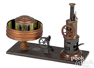 Praxinoscope Kinamatofor steam toy accessory
