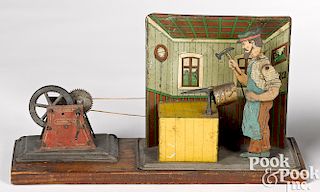 Mohr & Krauss tinsmith steam toy accessory