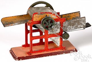 Carette threshing machine steam toy accessory