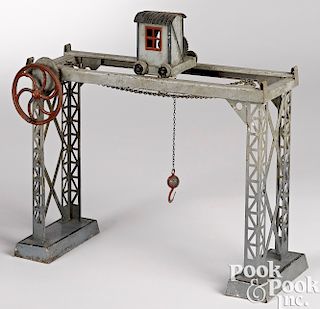 Doll & Cie overhead railway crane steam toy
