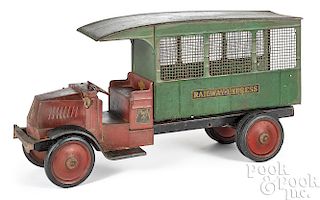 Steelcraft Railway Express Mack delivery truck