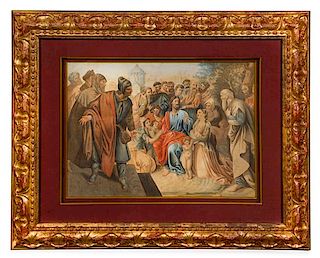 Artist Unknown, (19th Century), Christ with His Followers