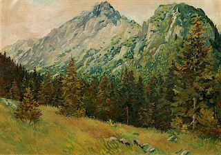 Artist Unknown, (Early 20th Century), Mountain Scene