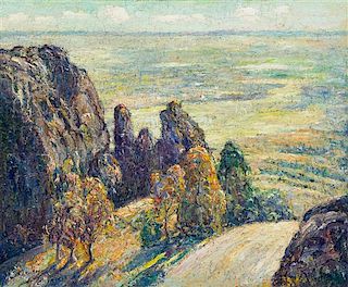 * Ernest Lawson, (Canadian/American, 1873-1939), Gateway to the Plains