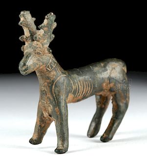 Luristan Bronze Stag Figurine