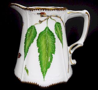 Anna Weatherley Green Leaf 25 oz Porcelain Pitcher