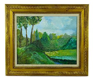 George Campbell Original Landscape Oil Painting