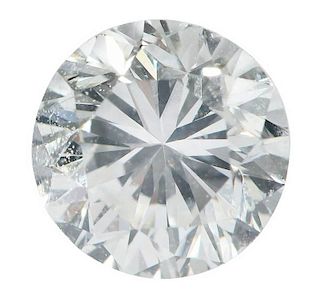 0.69ct. Round Brilliant Diamond