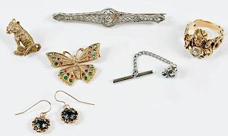 Five pieces Jewelry