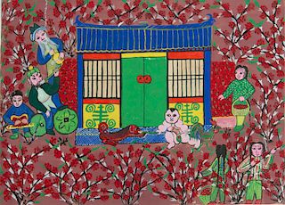 Chinese School (20th Century): The Year of the Dog