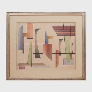 John Sennhauser (1907-1978): Abstract Linear Motifs