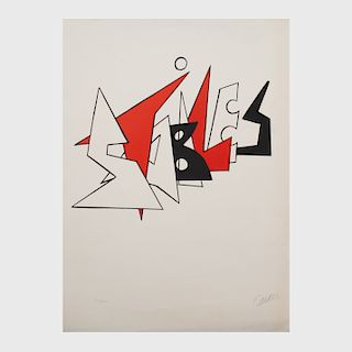 Alexander Calder (1898-1976): Stabiles