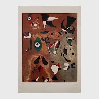 Joan Miró (1893-1983): Femmes, Oiseaux, Etoile