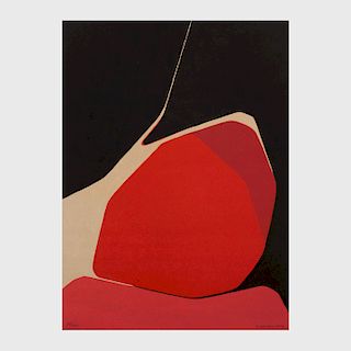 Pablo Palazuelo (1916-2007): Untitled (Red)
